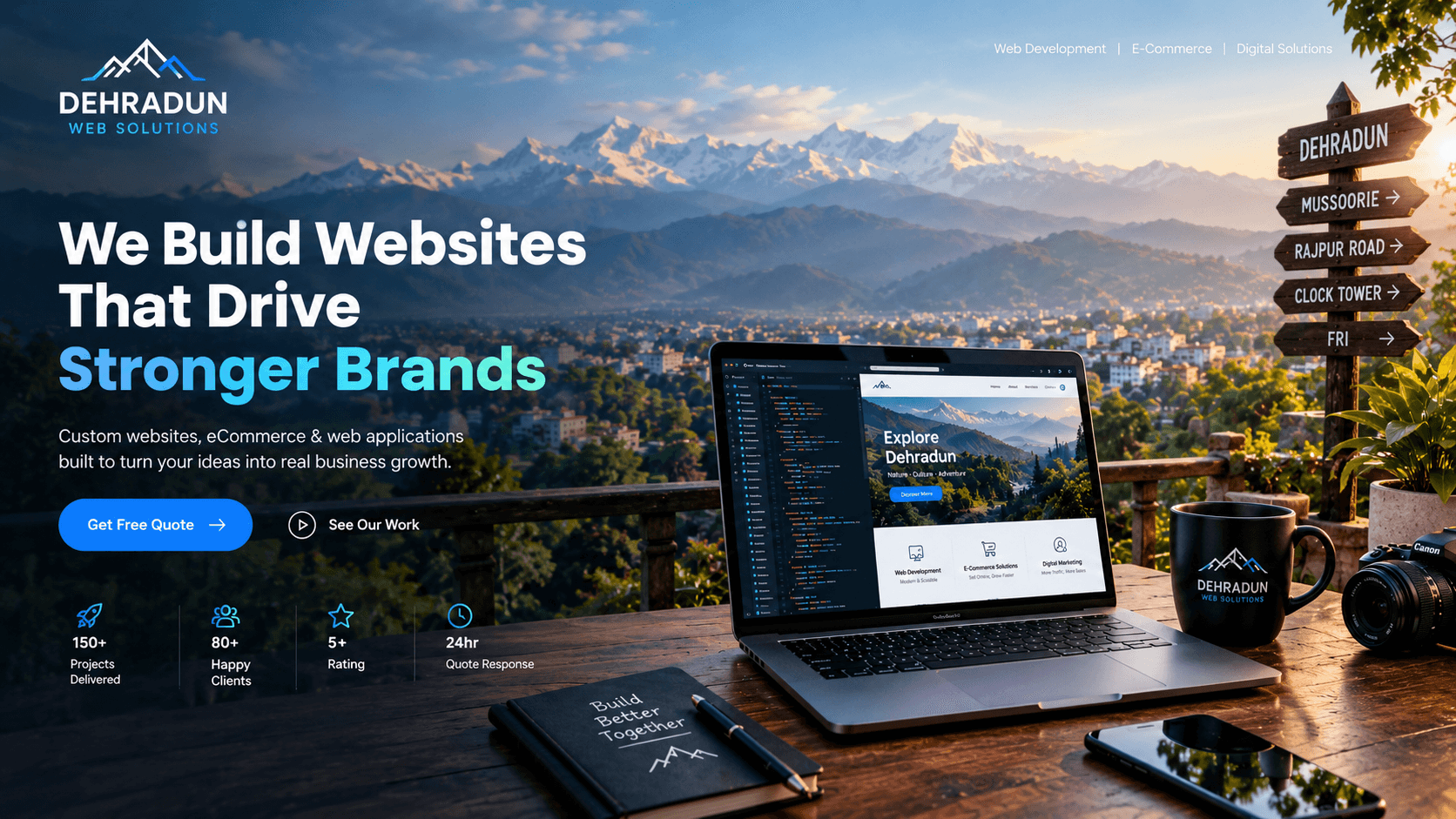 Professional Web Development in Dehradun — Custom Websites & SEO